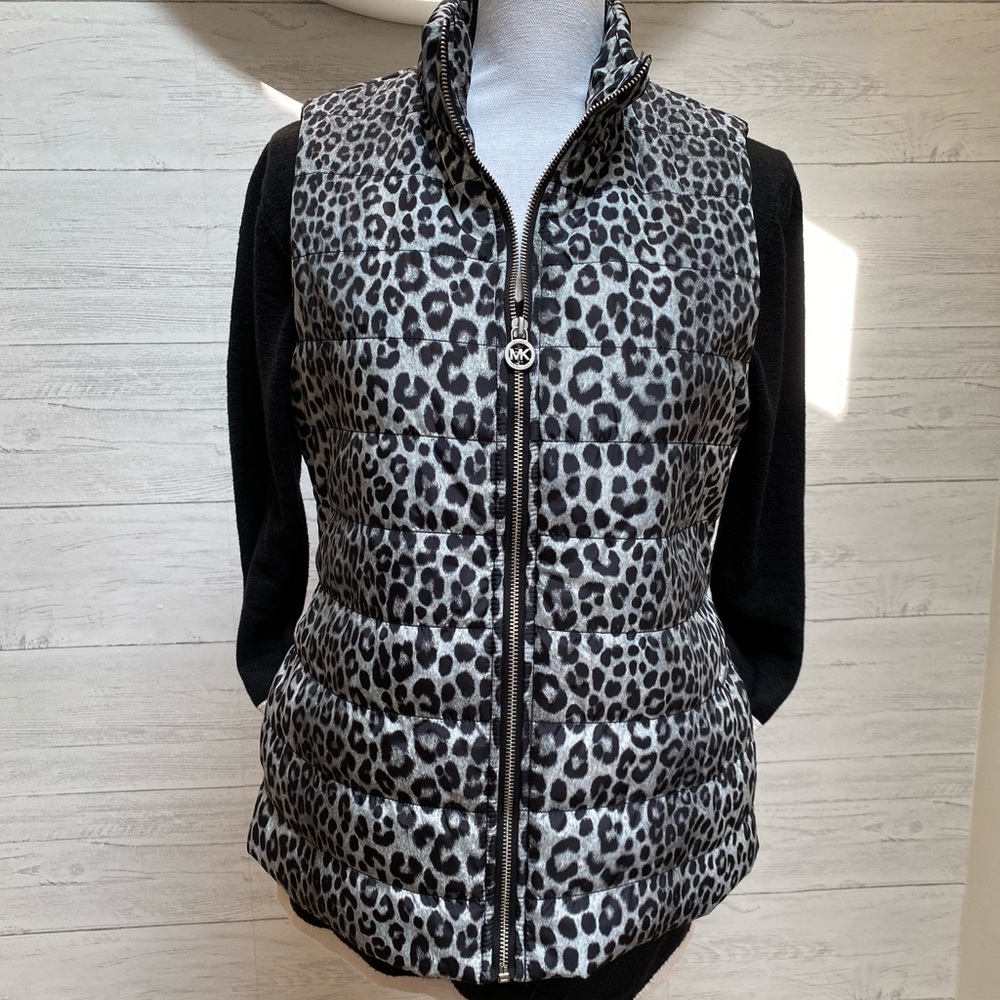 Michael Kors Leopard Vest